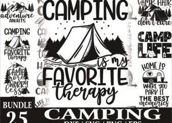 Camping Bundle, Camp Life SVG, Camping Svg, Happy Camper, Camping Shirt, Commercial Use, Adventure SVG, Summer, Cut File, Cricut, Clip Art 613446559