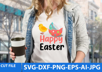 Happy Easter T Shirt Design