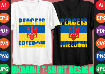 Stop War Make Peace Ukraine T-shirt And SVG Design