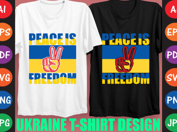 Stop war make peace ukraine t-shirt and svg design
