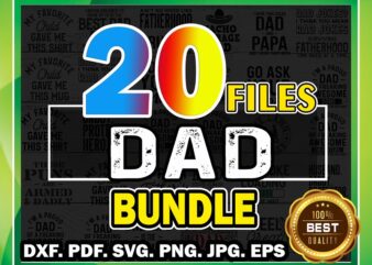 20 Dad Bundle Designs, Father’s Day Svg, Daddy Svg, Father Svg, Papa Svg,Funny Quote, Best Dad Ever Grills on, Dad Decal Designs, Cut File 818605693