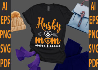 husky mom graphic t shirt
