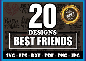 Best Friends SVG Bundle | Friendship Quotes SVG Cut Files | Commercial Use | Instant Download | Best Friends SVG | Friendship Shirt Print 787148018 t shirt template