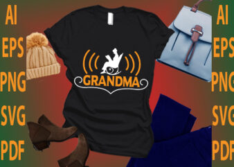 grandma t shirt design template
