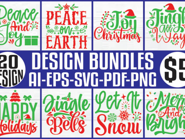 Christmas t-shirt and svg design bundle Christmas t-shirt and svg design bundle