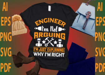 engineer i’m not arguing i’m just explaning why i’m right vector clipart