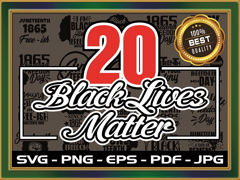 Black Lives Matter SVG, Black History Svg, American Flag Svg, Juneteenth Freedom Day, African American Svg, Cricut File, Digital Download 825270833