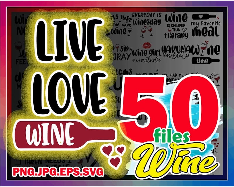 50 Wine Bundle, Wine Lover Svg, Wine Cut File, Wine Quotes Svg, Wine Sayings Svg, Alcohol Svg, Drinking Svg, Wine Glass Svg, Wine Shirt 882906123