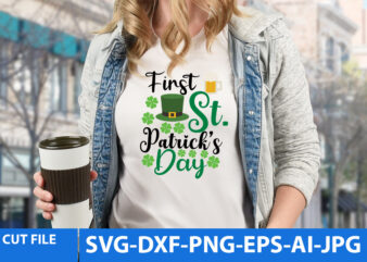 First St.patrick’s Day T Shirt Design