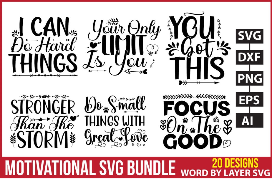 Inspirational svg Focus on the Good SVG Cricut Cut File Silhouette