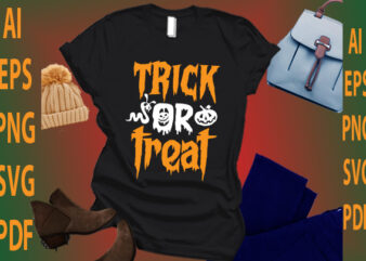 trick or treat t shirt designs for sale
