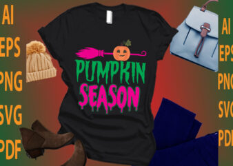 pumpkin season t shirt illustration