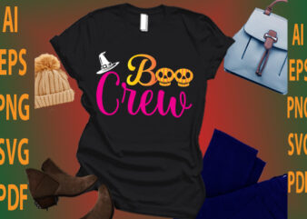 boo crew t shirt template
