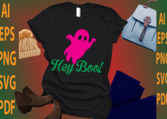 hey boo! graphic t shirt