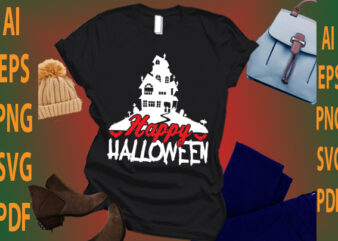 happy Halloween graphic t shirt
