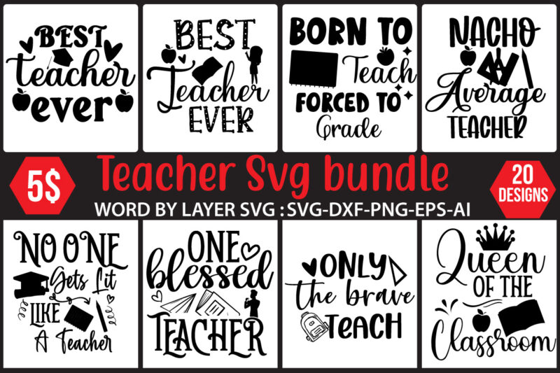Teacher Svg bundle,Teacher Svg Bundle Quotes,Teacher T Shirt Design Bundle,20 Teacher Svg Design,Back To School Svg Bundle,Study Svg Bundle