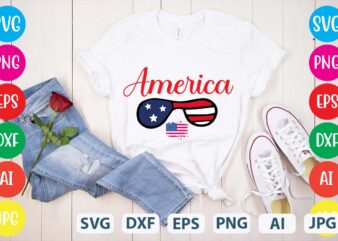 America svg vector for t-shirt