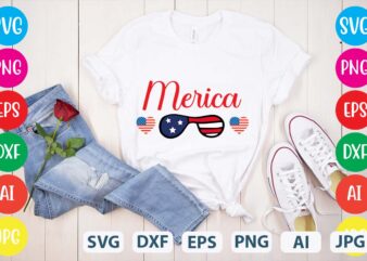 Merica svg vector for t-shirt