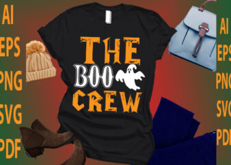 the boo crew t shirt designs for sale