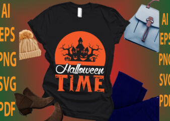 Halloween time graphic t shirt