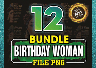 Bundle 12 Birthday Woman, I Have 3 Sides The Quiet Sweet The Funny Crazy And The Side You Never Want To See, birthday gift, Digital Download 849340417