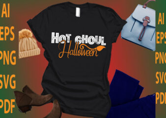 hot ghoul Halloween graphic t shirt