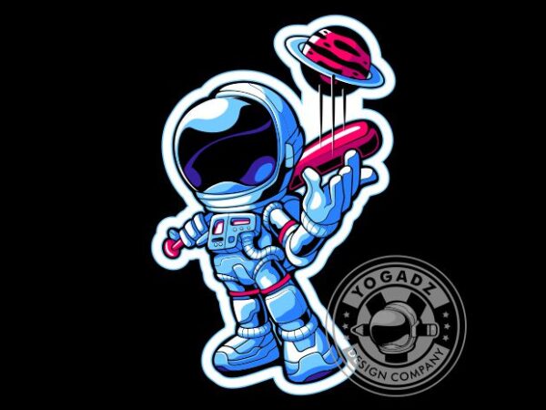 Astronaut 29 t shirt vector