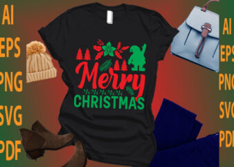 merry Christmas t shirt designs for sale