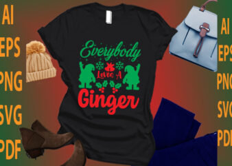 everybody loves a ginger vector clipart