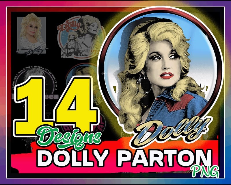 Country Music Png for Dolly Parton Art Dolly Png for Dolly Parton Shirt Dolly Parton Png Sublimation designs for Dolly Parton Print
