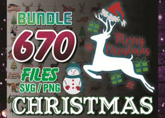 670 Christmas Bundle Svg, Merry Christmas Svg, Christmas Lights Svg, Christmas Svg, Snowman Svg, Christmas Truck Svg For Cricut Silhouette 594389978