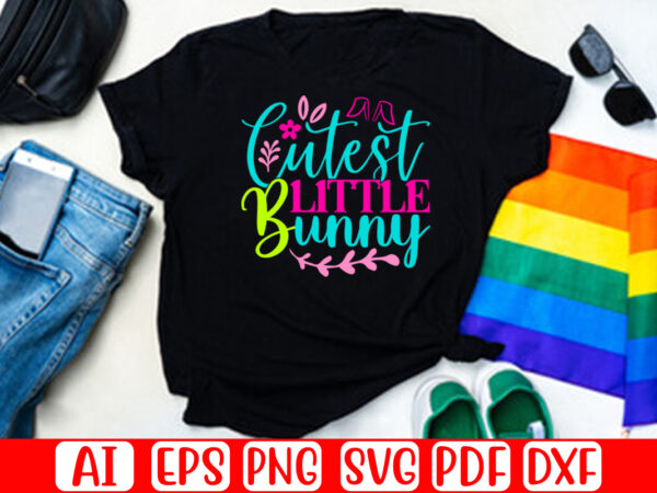 Hoppy easter – easter t-shirt and svg design