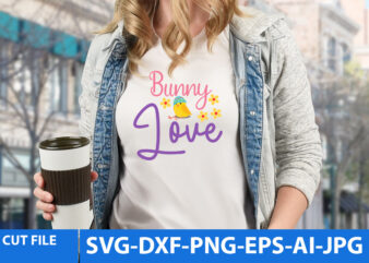 bunny love T Shirt Design,bunny love Svg Design