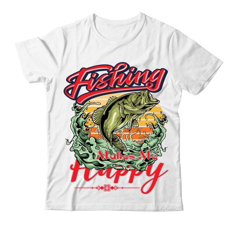 Fishing tshirt design vector