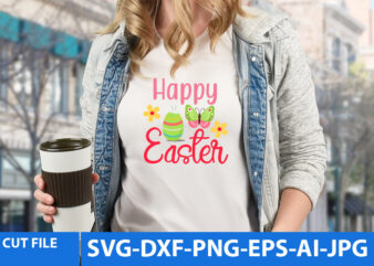 Happy easter Svg Design,Happy easter Svg Cut File