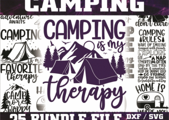 Camping Bundle, Camp Life SVG, Camping Svg, Happy Camper, Camping Shirt, Commercial Use, Adventure SVG, Summer, Cut File, Cricut, Clip Art 613446559 t shirt vector file