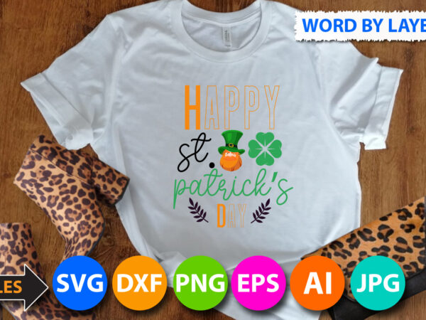 Happy st. patricks day t shirt design