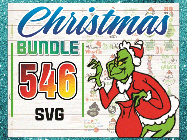 546 christmas svg bundle, grinch svg, grinch face svg, grinch mask, grinch baby, dxf, png,santa,shirt,cricut,cut file, hand holding ornament 906847237