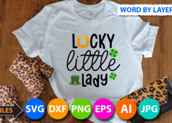 lucky little dude T Shirt Design