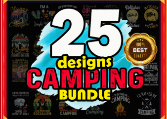 25 Camper Camping Sublimation Design Bundle PNG, Camper Png, Camp png, Graphic, Clip Art, Instant Digital Download, Adventure png 877166130