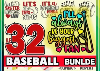 Baseball bundle SVG, Baseball Junkie Svg, Love Baseball, Baseball Fan Svg, Baseball Mom SVG, It’s a Baseball Kinda Day, Printable Baseball 707852096 t shirt template