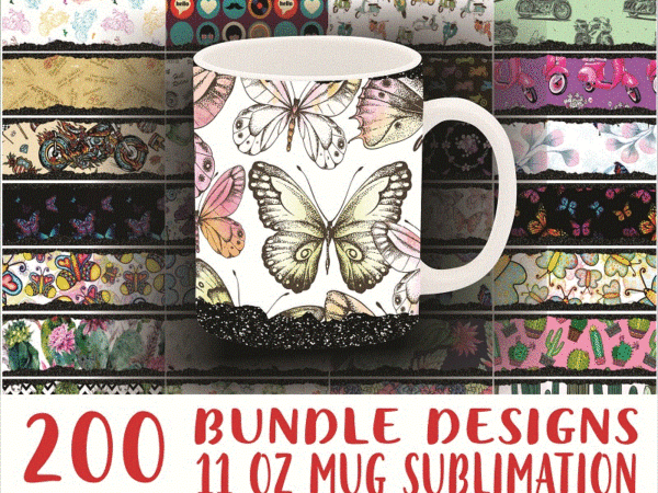Bundle 200 designs 11 oz mug sublimation, 11oz glitter mug sublimation drive, 200 mug sublimation files, mug designs, digital download 924624194