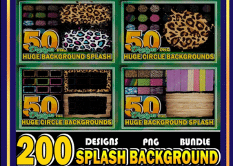 Combo 200+ Huge Background Splash PNG, Wood Watercolor, Bundle Clipart Frame, Leopard, Animal Print Cheetah, Sublimation, Digital Download 881499426