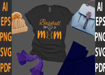 baseball mom t shirt template