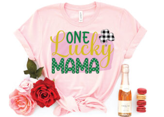 one lucky mama sublimation