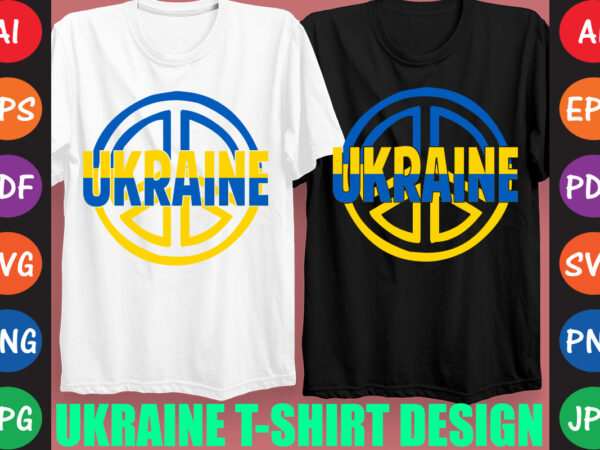 Ukraine t-shirt and svg design