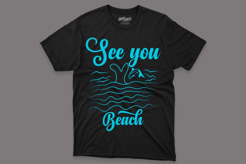 Bestselling Summer T-Shirt Design for Commercial use.