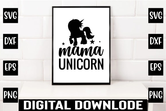 unicorn svg bundle