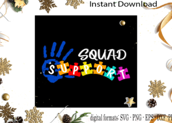 Autism Awareness Gift Idea SVG Sublimation Files