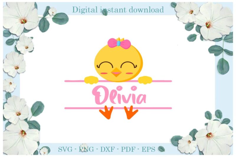 Easter Day Gifts Chick Deivia Adorable Diy Crafts Chick Svg Files For Cricut, Easter Sunday Silhouette Trending Sublimation Files, Cameo Htv Print